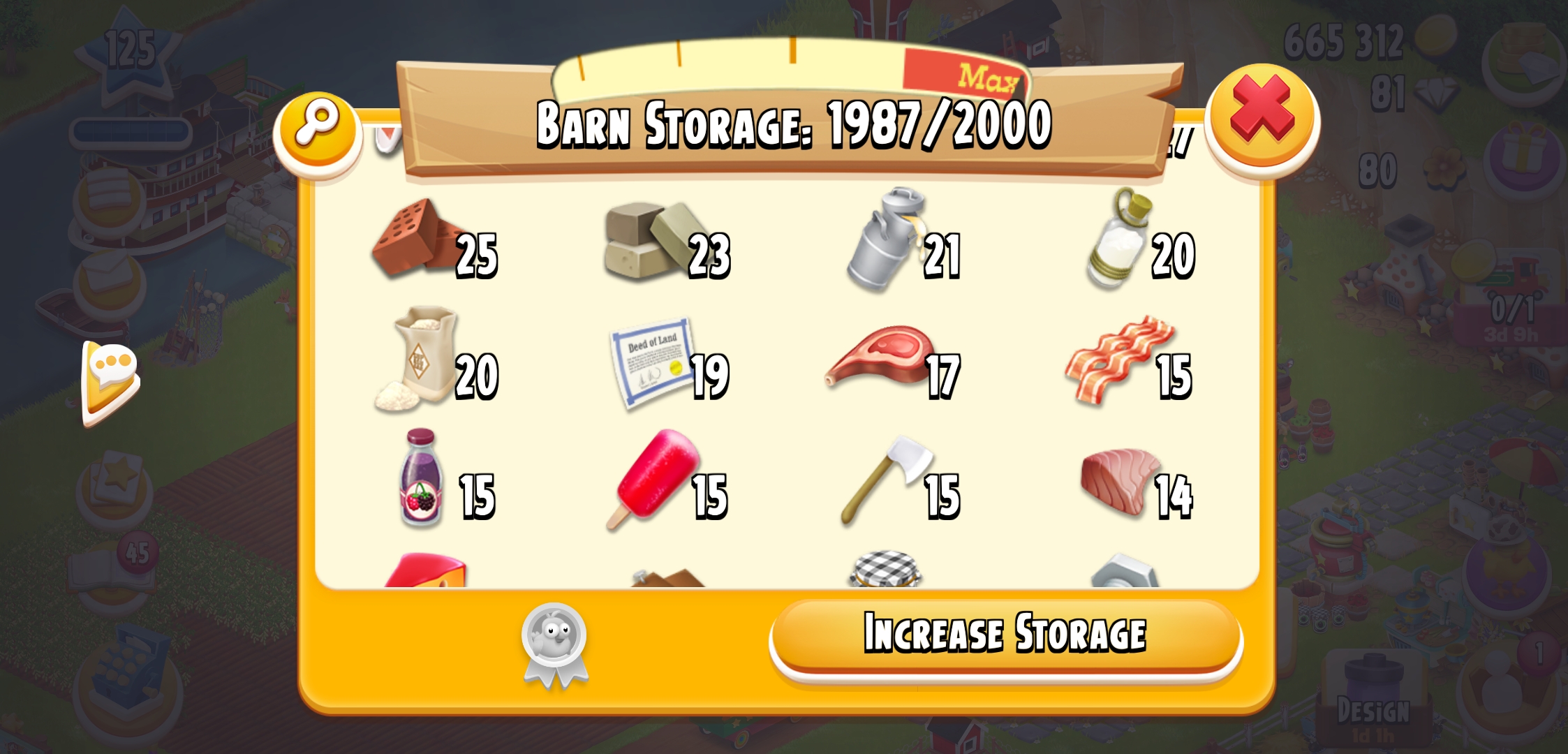 Level 125 Barn