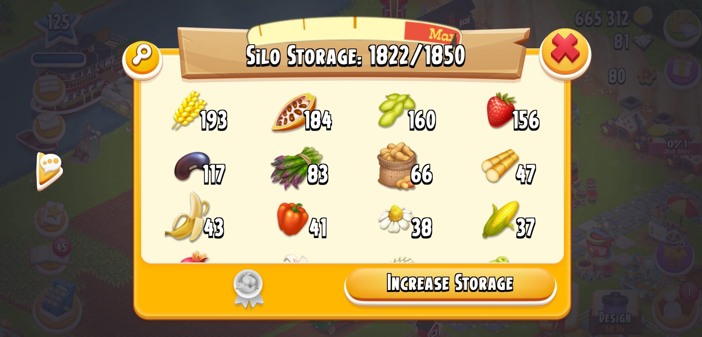 Level 125 Silo